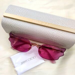Jimmy Choo Butterfly Sunglasses